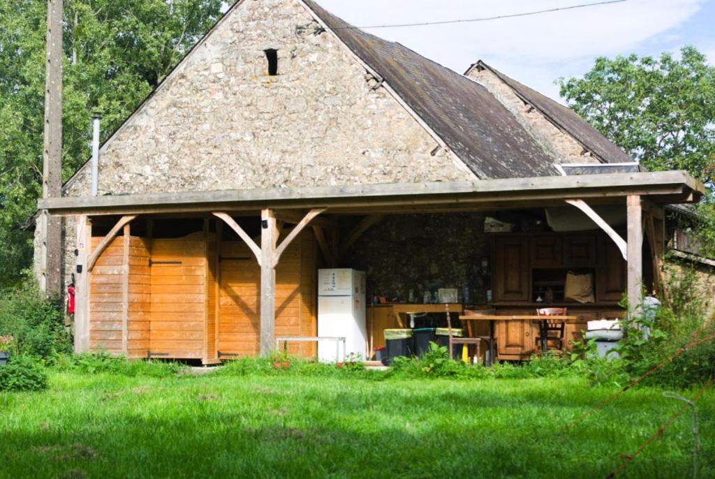 Kerflaveur Hotel La Fresnaye-au-Sauvage Kültér fotó